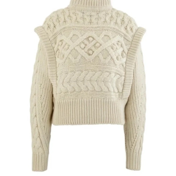 Isabel Marant Milane Sweater FW '19 in White - Picture 2 of 3